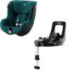 Автокресло Britax-Romer Dualfix iSense Atlantic Green с платформой Flex Base iSense