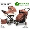 Классическая коляска WinSum (2 коляски по цене одной)