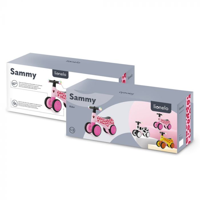 Детский беговел Lionelo Sammy Pink Rose