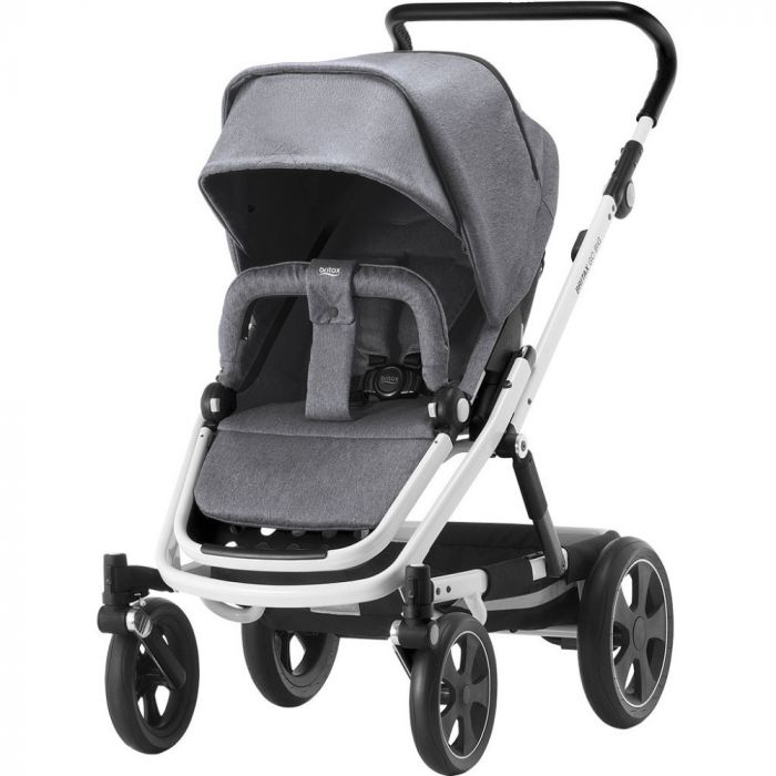 Прогулочная коляска Britax Go Big2 Grey Melange-White