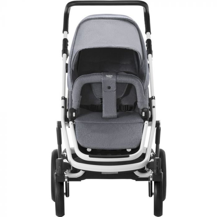 Прогулочная коляска Britax Go Big2 Grey Melange-White