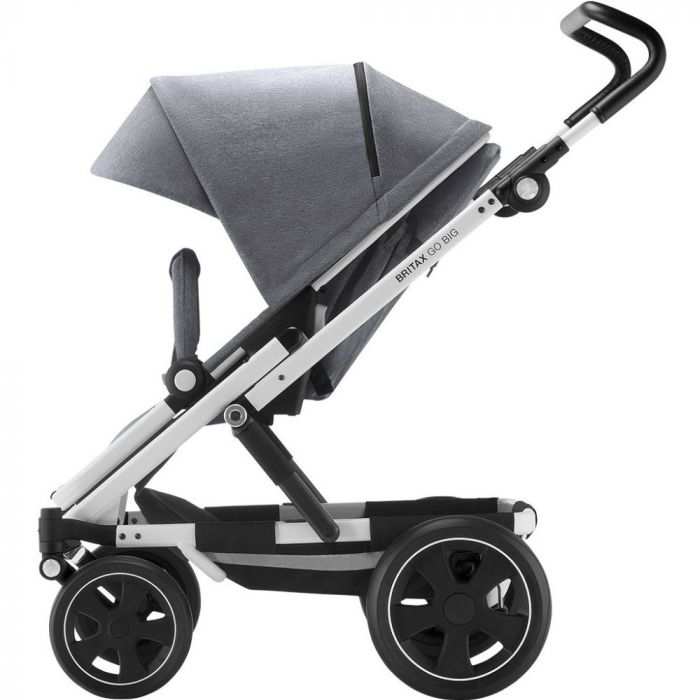 Прогулочная коляска Britax Go Big2 Grey Melange-White