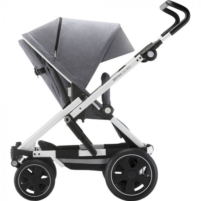 Прогулочная коляска Britax Go Big2 Grey Melange-White