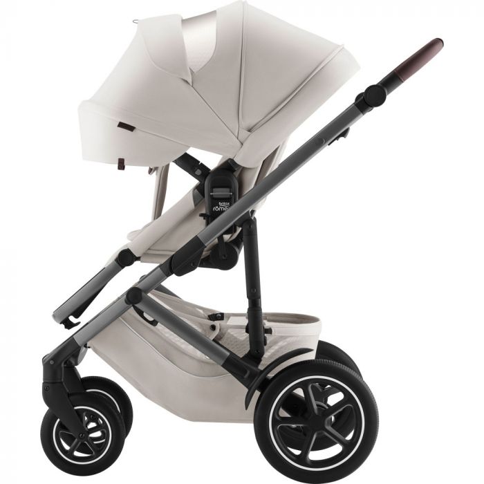 Britax Romer Smile 5Z всесезонная детская коляска 2 в 1 с большими колесами • Soft Taupe LUX Collection