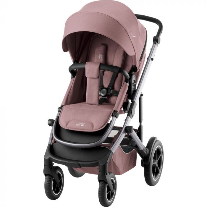 Britax Romer Smile 5Z всесезонная детская коляска 2 в 1 с большими колесами • Dusty Rose