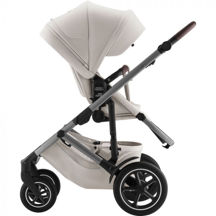 Britax Romer Smile 5Z всесезонная детская коляска 2 в 1 с большими колесами • Soft Taupe LUX Collection