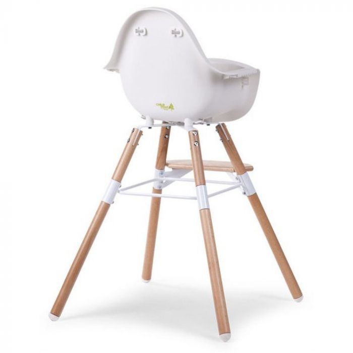 Стульчик 2 в 1 Childhome Evolu 2 Natural White (Чайлдхом)