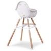 Стульчик 2 в 1 Childhome Evolu 2 Natural White (Чайлдхом)