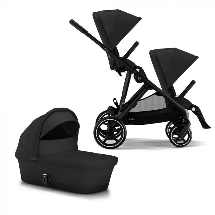 Детская коляска для погодок Cybex Gazelle S 2023 Moon Black