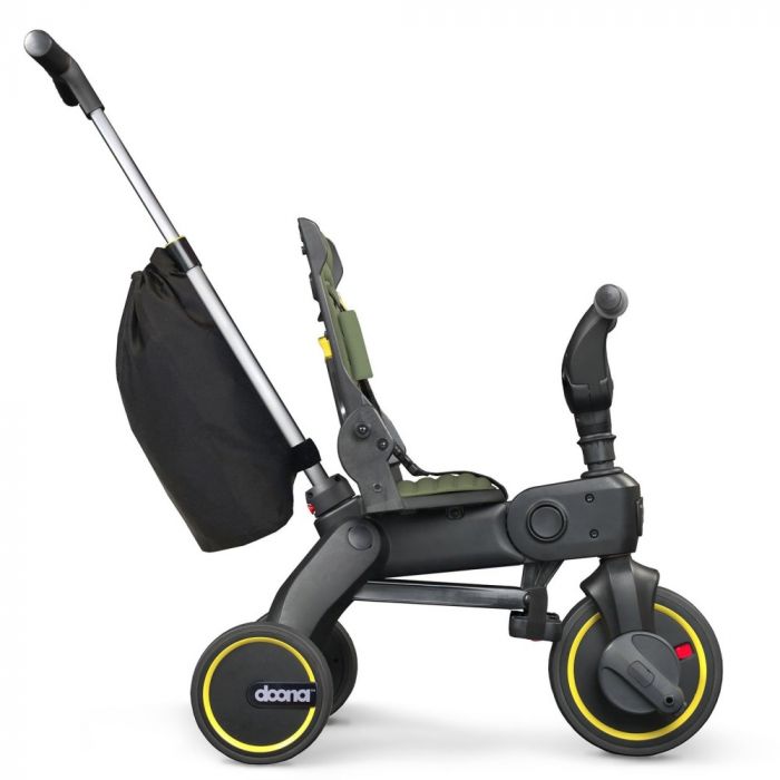 Doona Liki Trike S3 складной детский трехколесный велосипед с родительской ручкой 5в1 (от 10 месяцев до 3 лет) • Desert Green