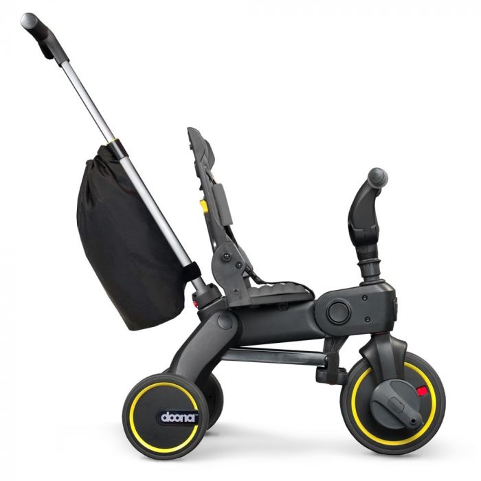 Doona Liki Trike S3 складной детский трехколесный велосипед с родительской ручкой 5в1 (от 10 месяцев до 3 лет) • Grey Hound