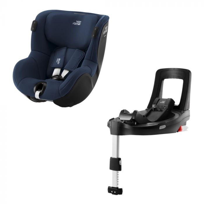 Автокресло Britax-Romer Dualfix iSense Indigo Blue с платформой Flex Base iSense