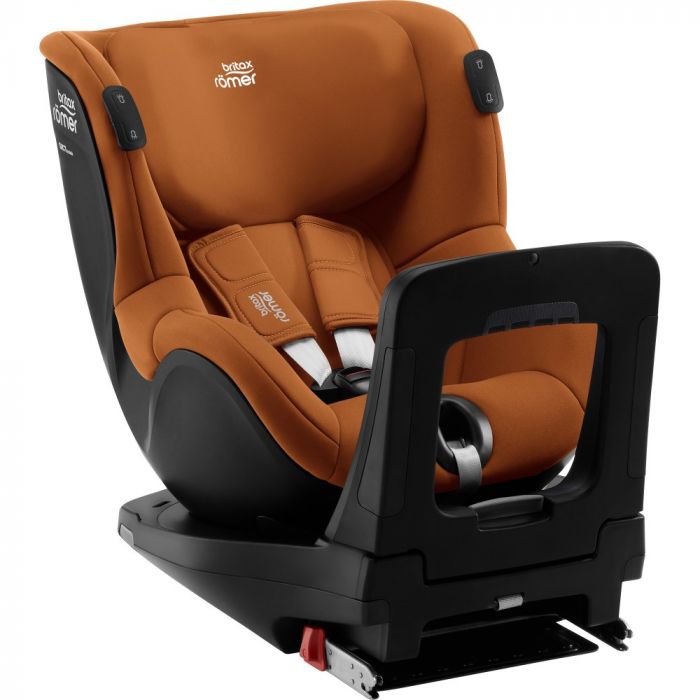 Автокресло Britax-Romer Dualfix iSense Golden Cognac с платформой Flex Base iSense