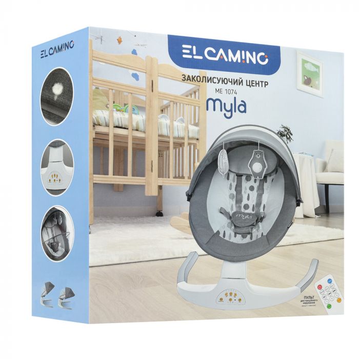 Укачивающий центр El Camino Myla ME 1074 Soft Mint