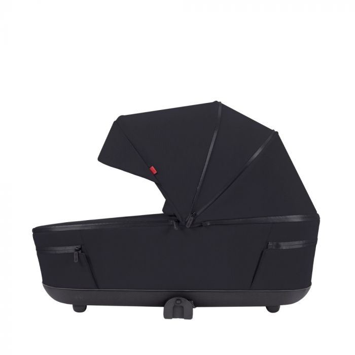 Carrello Omega Plus CRL-6540 детская коляска 2 в 1, всесезонная коляска с фонариком LED • Cosmo Black