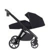 Carrello Omega Plus CRL-6540 детская коляска 2 в 1, всесезонная коляска с фонариком LED • Cosmo Black