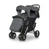 Коляска для двойни EasyGo Fusion Duo 2021 Iron Grey