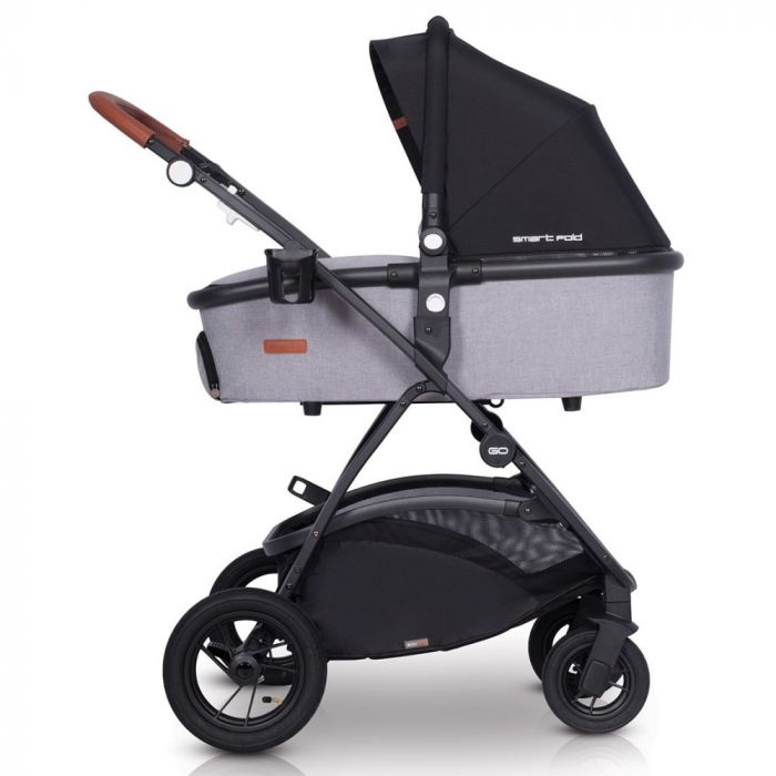 Коляска 2 в 1 EasyGo Optimo Air 2019 Grey fox