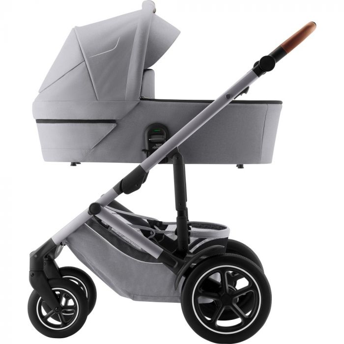 Britax Romer Smile 5Z всесезонная детская коляска 2 в 1 с большими колесами • Frost Grey