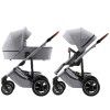 Britax Romer Smile 5Z всесезонная детская коляска 2 в 1 с большими колесами • Frost Grey