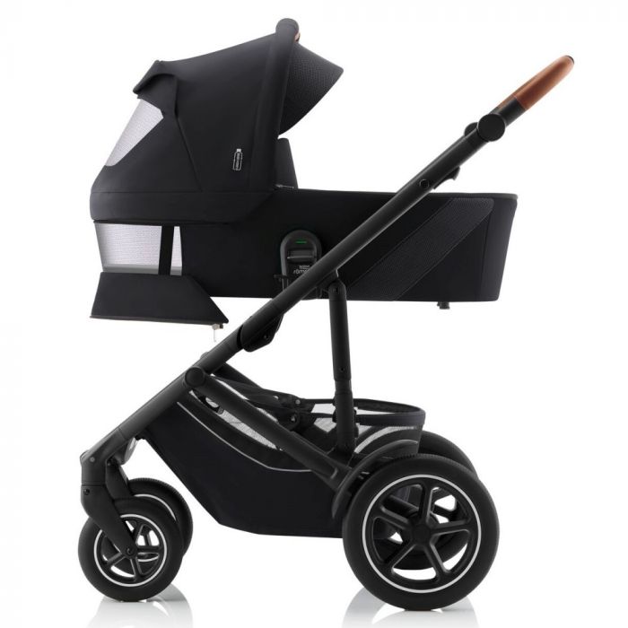 Britax Romer Smile 5Z всесезонная детская коляска 2 в 1 с большими колесами • Galaxy Black