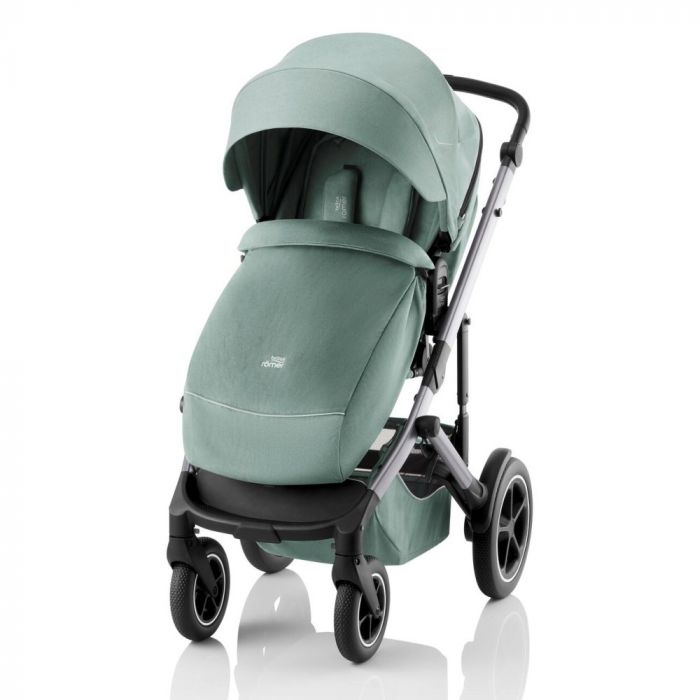 Britax Romer Smile 5Z всесезонная детская коляска 2 в 1 с большими колесами • Jade Green