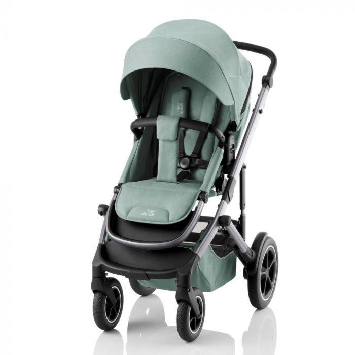 Britax Romer Smile 5Z всесезонная детская коляска 2 в 1 с большими колесами • Jade Green