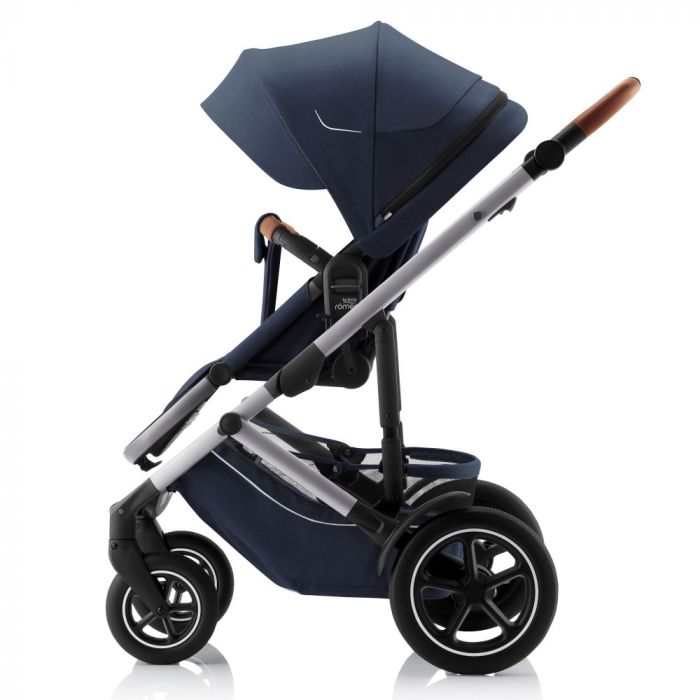 Britax Romer Smile 5Z всесезонная детская коляска 2 в 1 с большими колесами • Night Blue