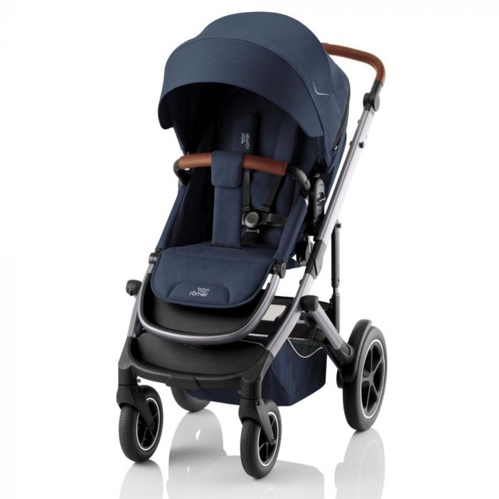 Britax Romer Smile 5Z всесезонная детская коляска 2 в 1 с большими колесами • Night Blue