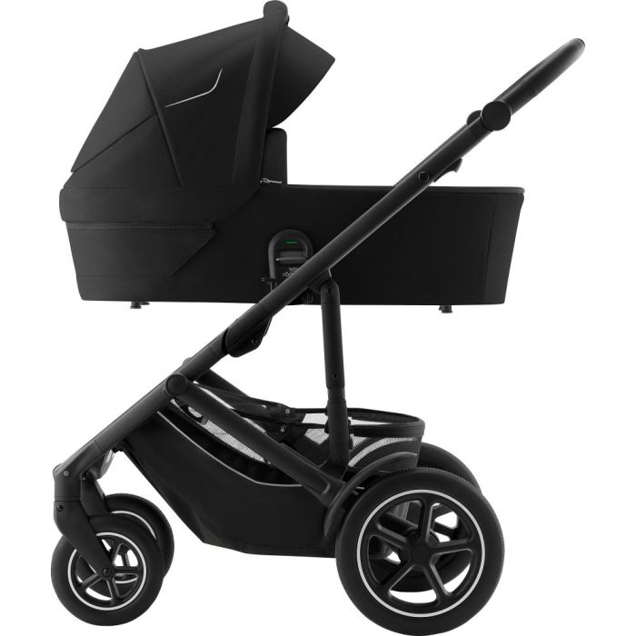 Britax Romer Smile 5Z всесезонная детская коляска 3 в 1 с автокреслом для младенца Britax Romer Baby-Safe Pro • Space Black