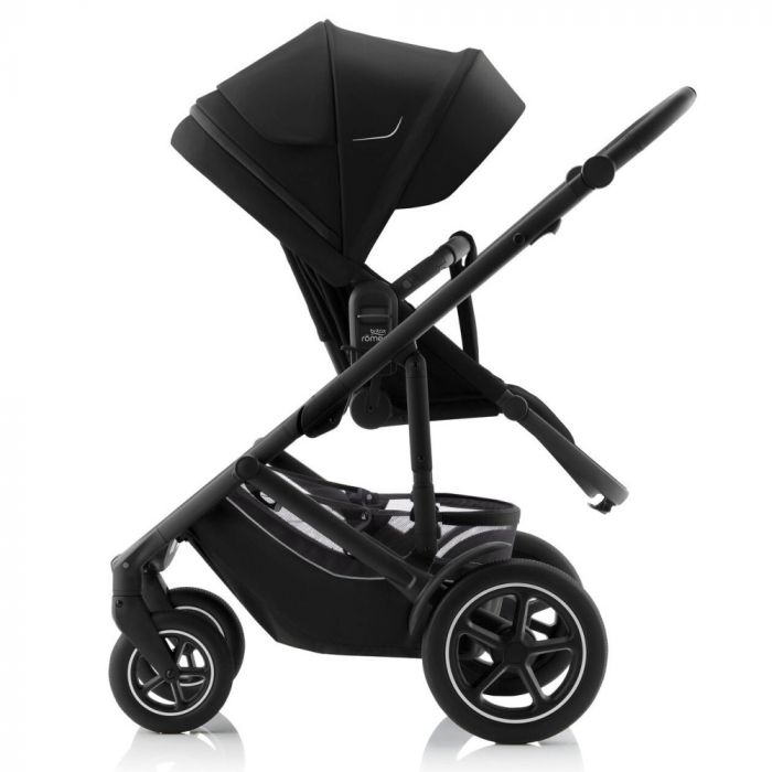 Britax Romer Smile 5Z всесезонная детская коляска 3 в 1 с автокреслом для младенца Britax Romer Baby-Safe Pro • Space Black