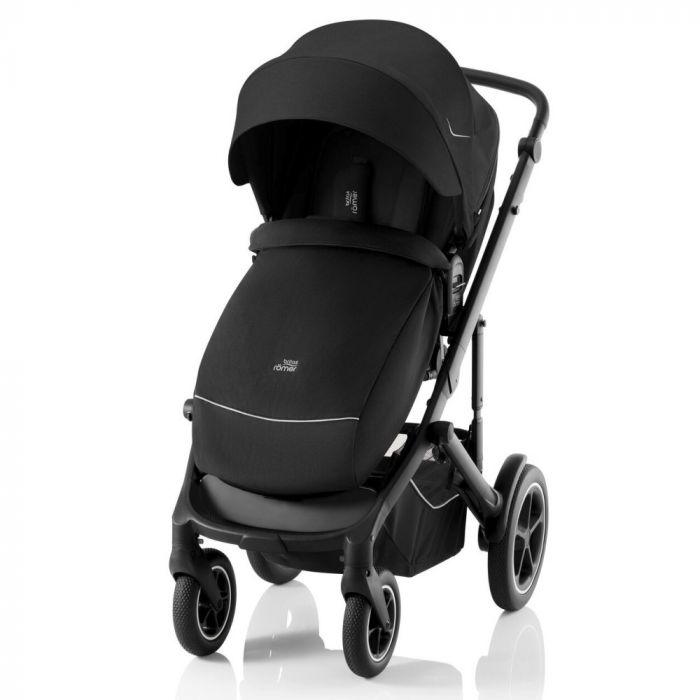 Britax Romer Smile 5Z всесезонная детская коляска 3 в 1 с автокреслом для младенца Britax Romer Baby-Safe Pro • Space Black