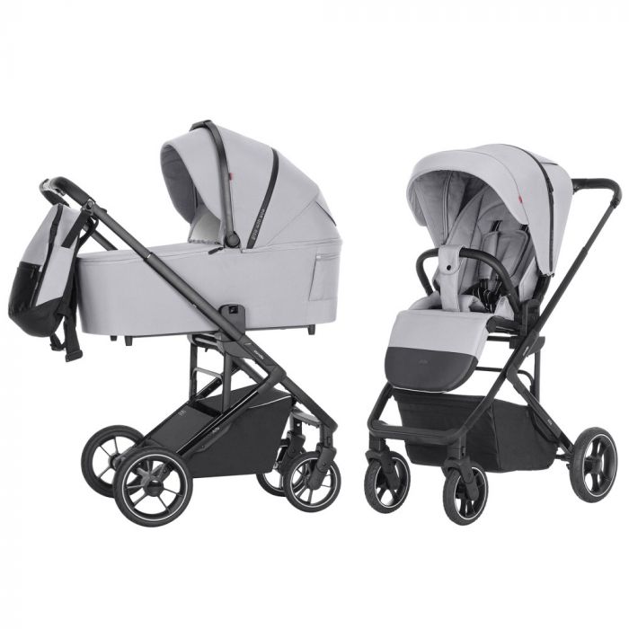 Коляска 2 в 1 Carrello Alfa/W CRL-6507 Feather Grey