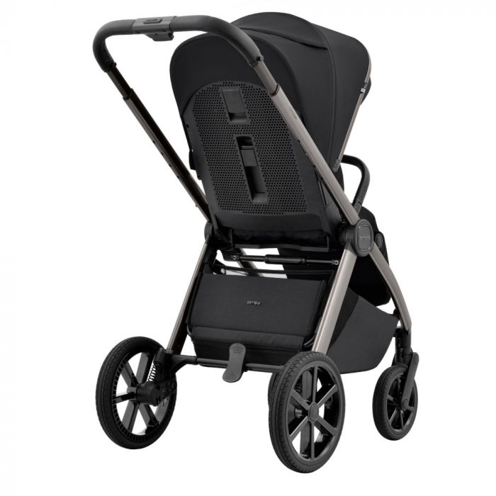 Carrello Omega CRL-6530/1 детская коляска 2 в 1, всесезонная коляска с фонариком LED • Absolute Black