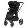 Carrello Ultimo CRL-6518 детская коляска 2в1, коляска с люлькой, регулировка высоты люльки и прогулочного блока, всесезонная коляска • Sable Black