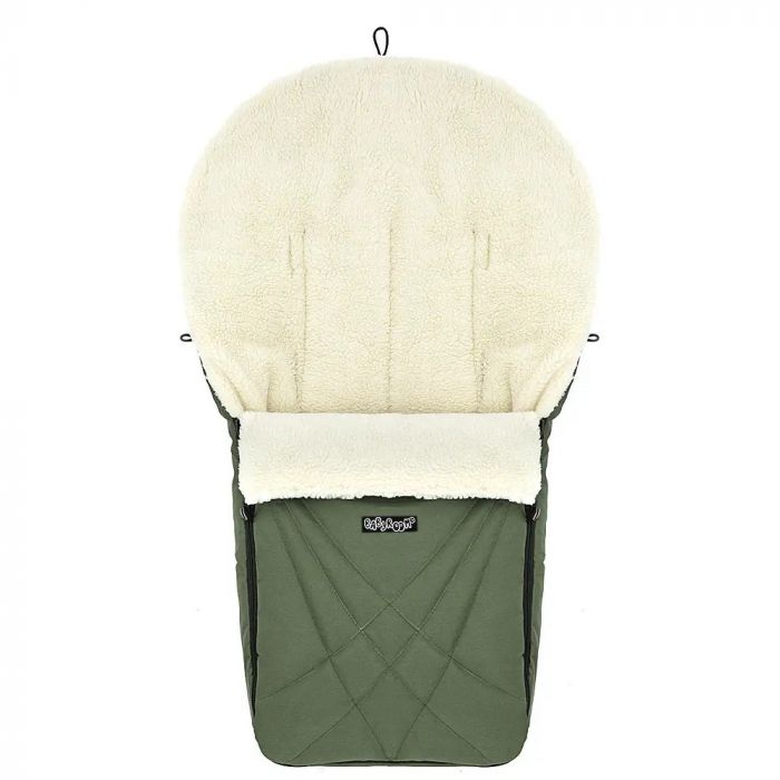 Зимний конверт Babyroom Wool No8 green (626127)