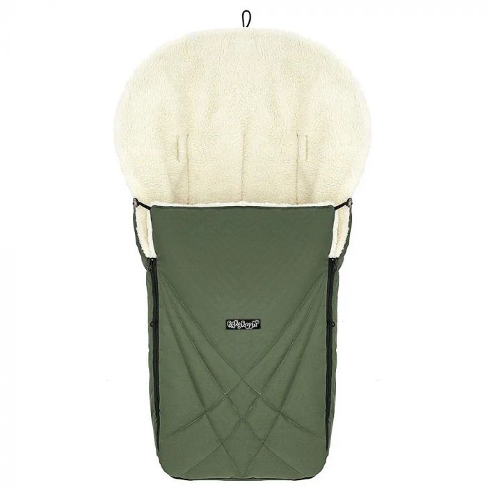 Зимний конверт Babyroom Wool No8 green (626127)