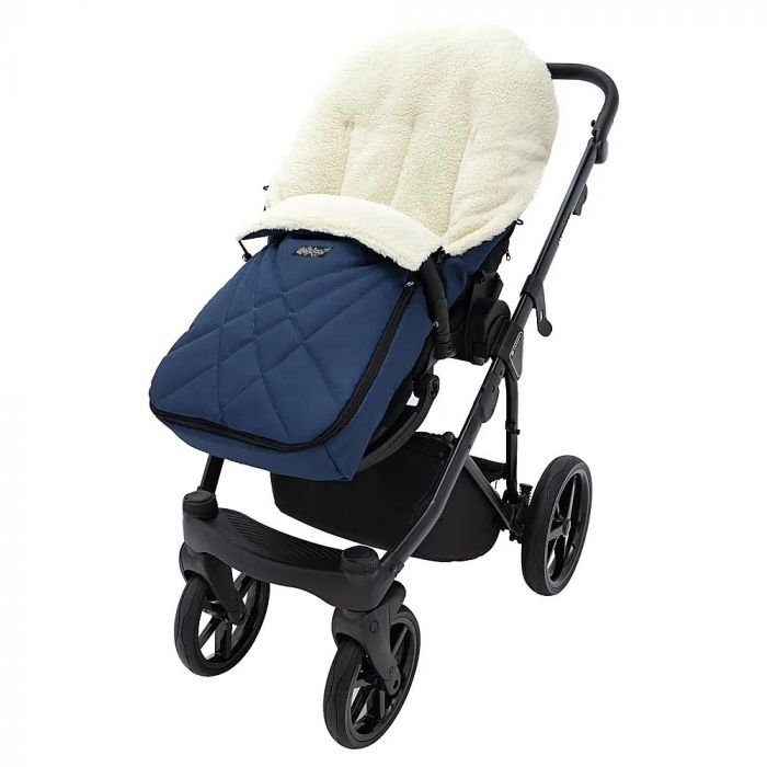 Зимний конверт Babyroom Wool No8 navy blue (626126)