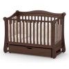 Veres Sonya LD18 | Верес Соня ЛД18 кроватка • Walnut | Ореховый