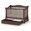 Veres Sonya LD18 | Верес Соня ЛД18 кроватка • Walnut | Ореховый