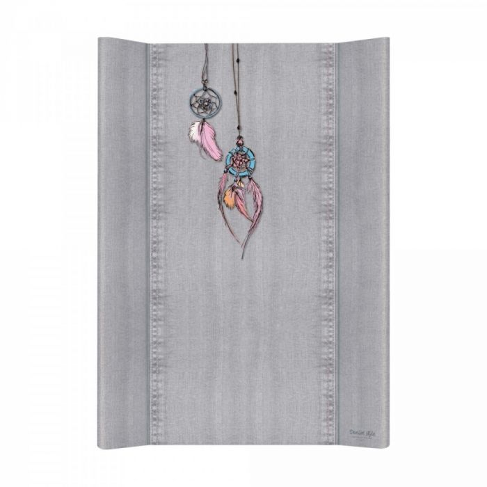 Пеленальная доска Cebababy Denim Style, 50x70 Dream Catcher grey (W-200-119-599)