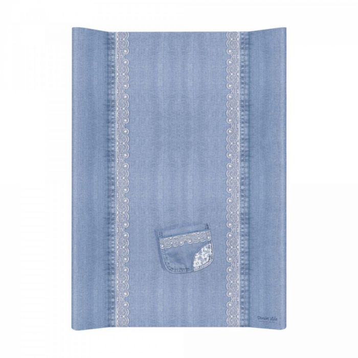 Пеленальная доска Cebababy Denim Style, 50x70 Lace blue (W-200-119-600)