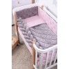 Постельный комплект Baby Veres Velour Taupe-rose 6 элементов (218.02)