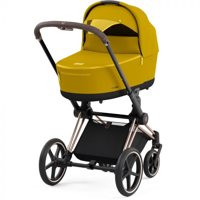 Коляска 2 в 1 Cybex Priam 4.0 Mustard Yellow