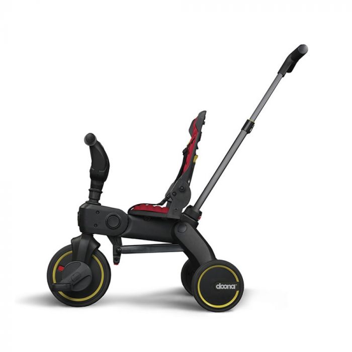 Doona Liki Trike S1 складной детский трехколесный велосипед с родительской ручкой 5в1 (от 10 месяцев до 3 лет) • Flame Red