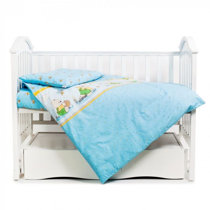 Сменная постель Twins Comfort Медуны голубая (3051-C-011)