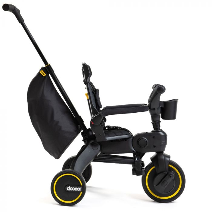 Doona Liki Trike Limited Edition складной детский трехколесный велосипед с родительской ручкой 5в1 (от 10 месяцев до 3 лет) • Midnight