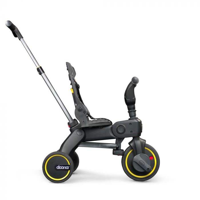 Doona Liki Trike S1 складной детский трехколесный велосипед с родительской ручкой 5в1 (от 10 месяцев до 3 лет) • Grey Hound