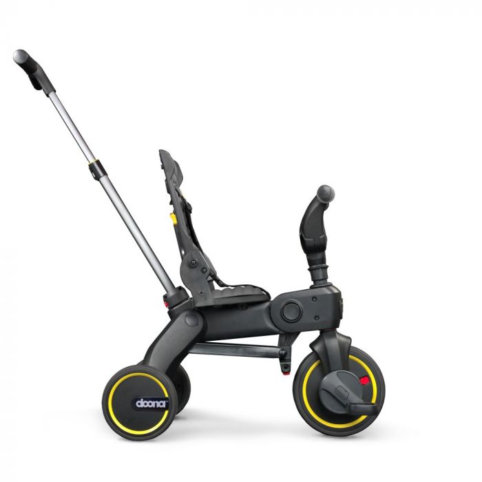 Doona Liki Trike S1 складной детский трехколесный велосипед с родительской ручкой 5в1 (от 10 месяцев до 3 лет) • Grey Hound