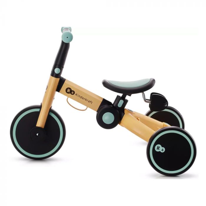 Kinderkraft 4TRIKE легкий трехколесный велосипед, беговел (от 1 до 3 лет) • Sunflower Blue (KR4TRI22BLU0000)